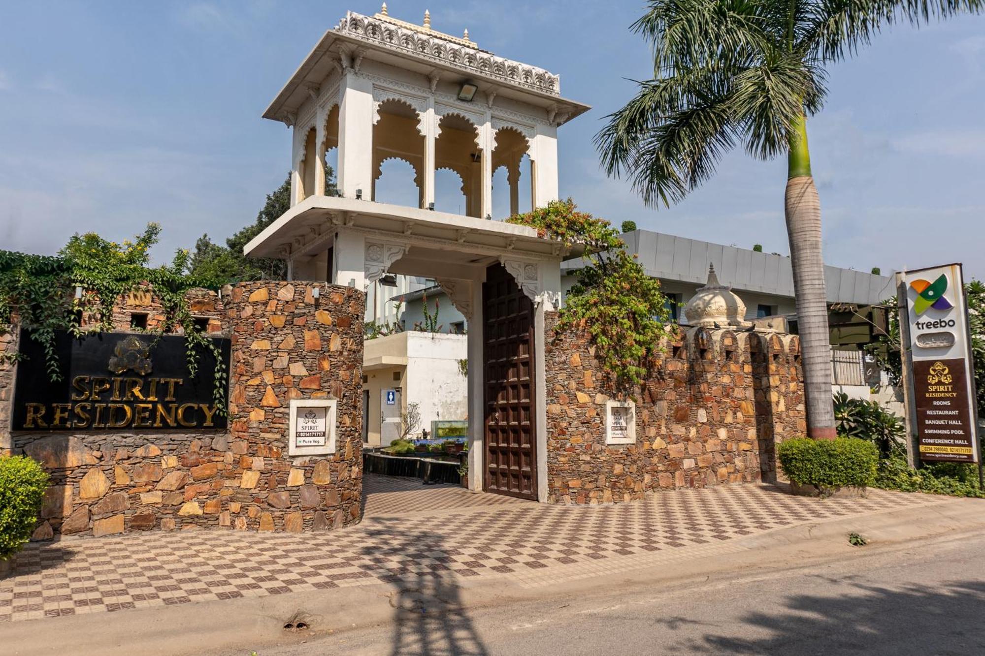 Treebo Spirit Residency Hotel Udaipur Exterior photo